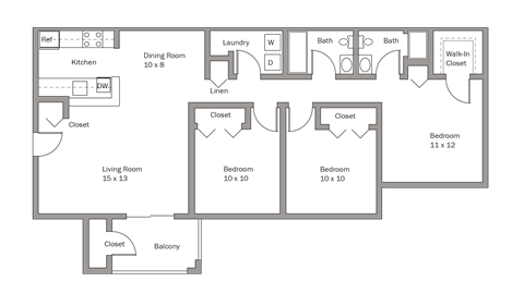 2900 Bywater Drive 1-3 Beds Apartment for Rent - Photo Gallery 38